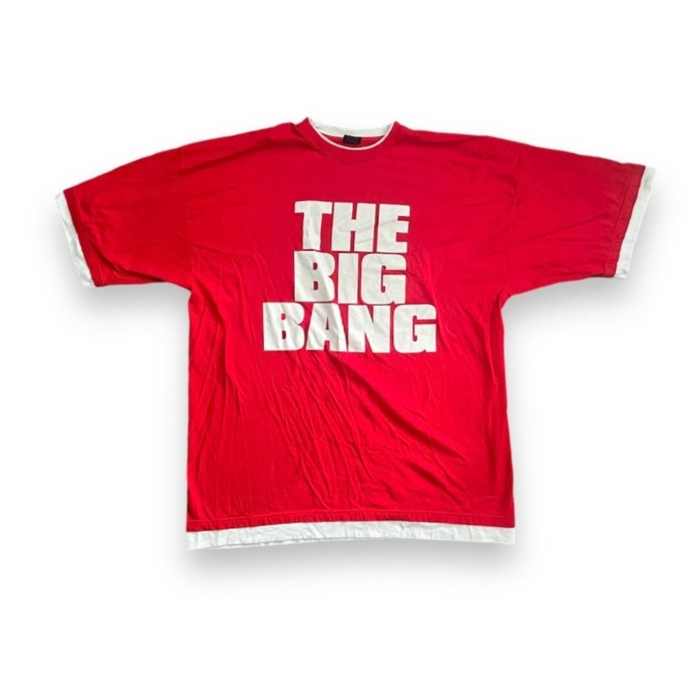 Y2K Flipmode Squad Shirt Busta Rhymes The Big Bang Promo Red Tee Men’s Size 4XL
